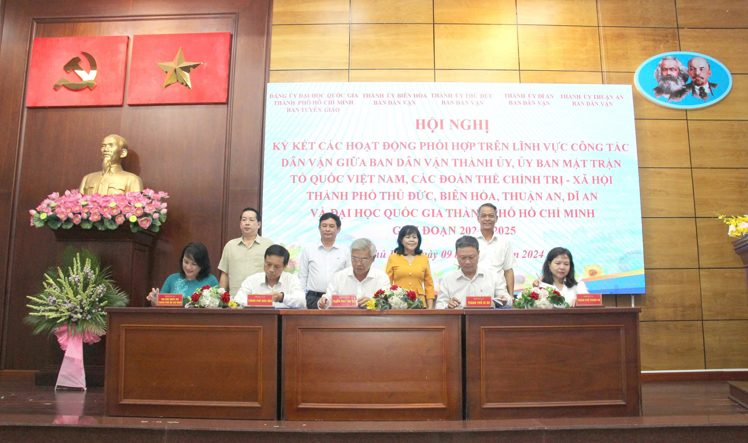 TP Hồ Chí Minh Tăng cường phối hợp trong công tác Dân vận