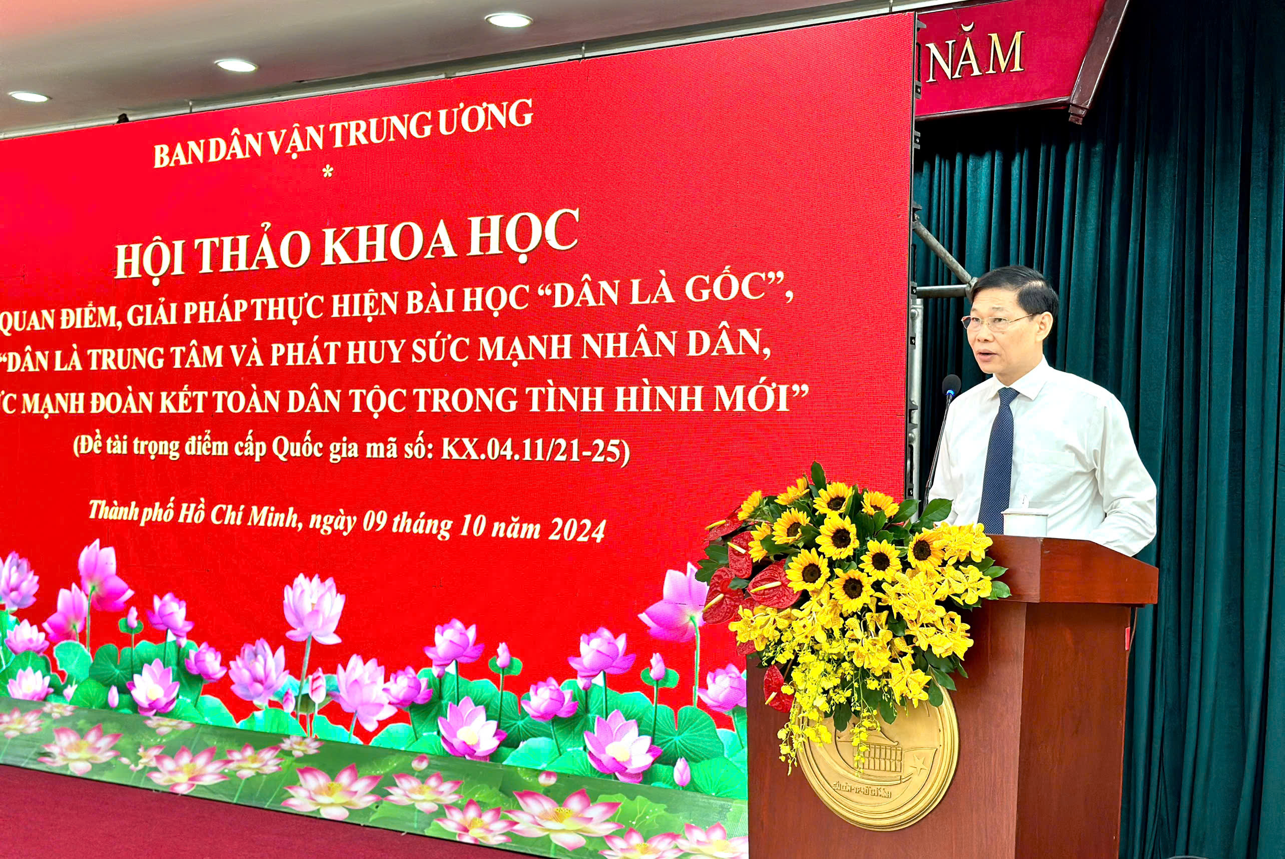 Phát huy hiệu quả bài học “Dân là gốc”, “Dân là trung tâm”