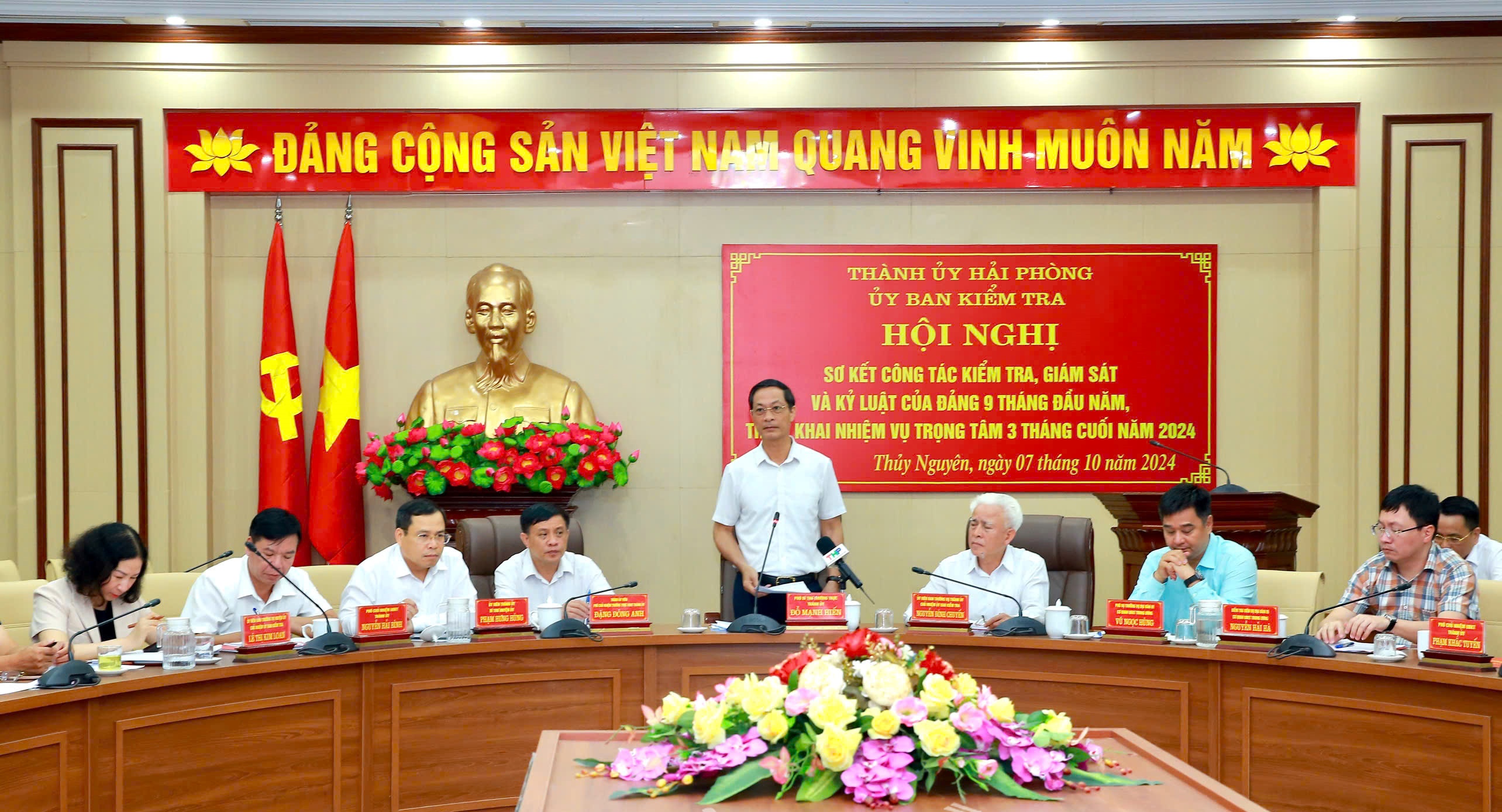 Hải Phòng tăng cường kiểm tra, giám sát, phòng ngừa vi phạm trong Đảng