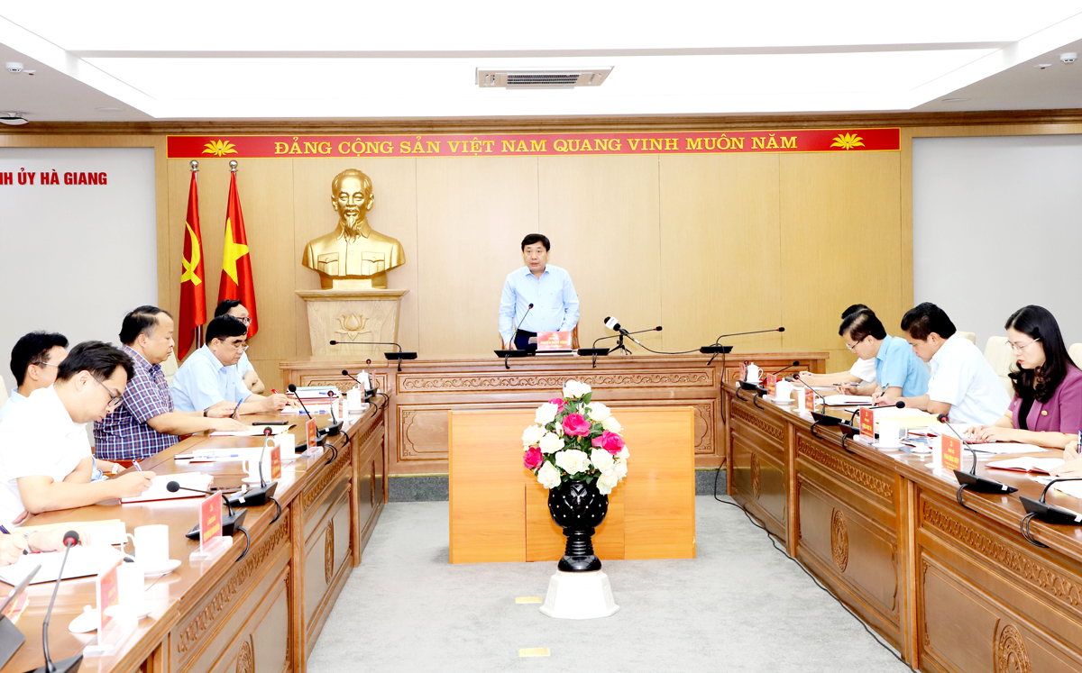 Hà Giang Triển khai Quy định 144 cụ thể, hiệu quả, sát với thực tiễn