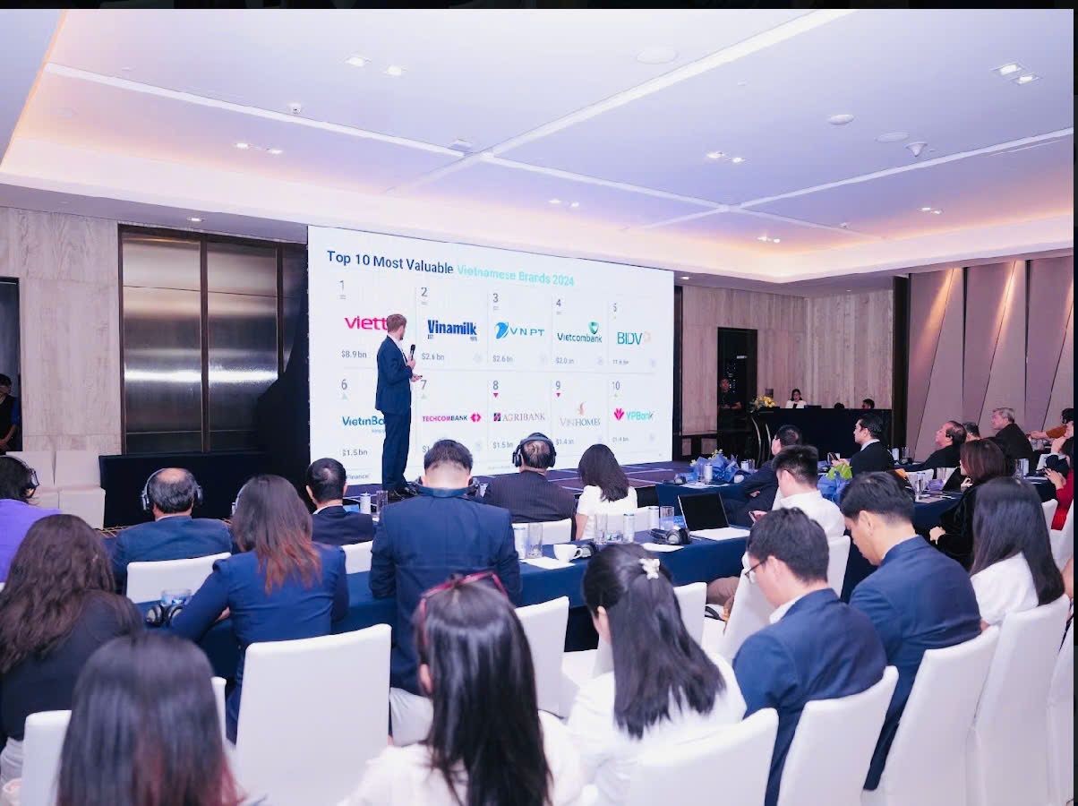 Vinh danh 100 thương hiệu giá trị nhất Việt Nam năm 2024