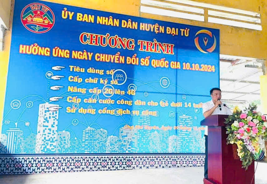 Đại Từ triển khai hiệu quả chuyển đổi số trong công tác giảm nghèo