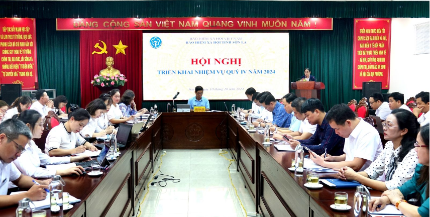 Bảo hiểm xã hội tỉnh Sơn La triển khai nhiệm vụ quý IV 2024