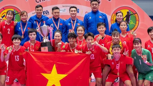 Futsal nữ Việt Nam rộng cửa đi tiếp tại vòng loại World Cup 2025