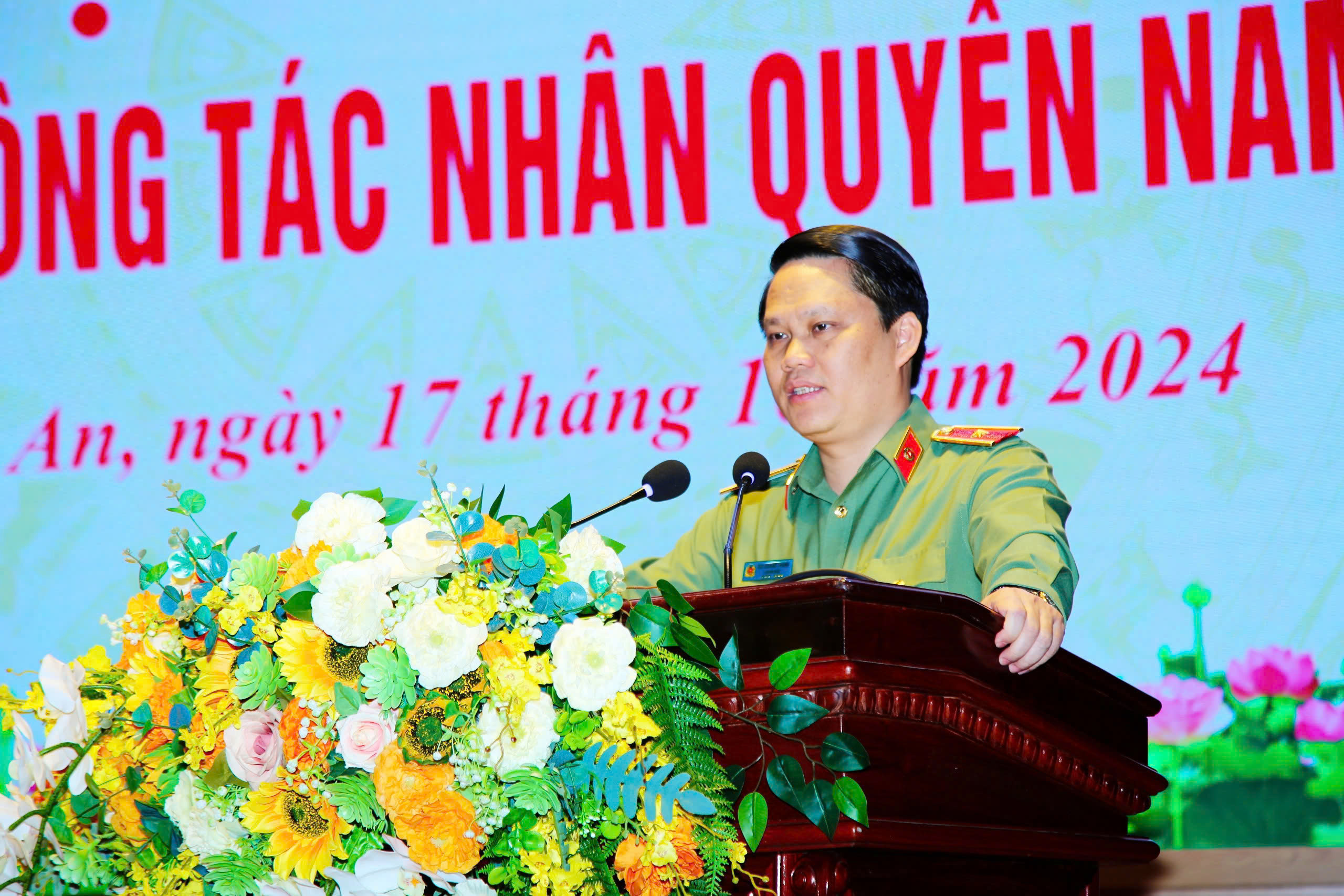 Nghệ An Tập huấn công tác nhân quyền năm 2024