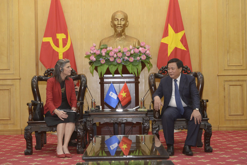 Tăng cường trao đổi, chia sẻ tri thức giữa Học viện Chính trị quốc gia Hồ Chí Minh và UNDP