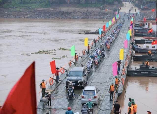 Hoàn thành xây dựng cầu Phong Châu mới trong năm 2025