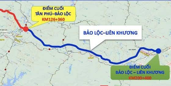 Lâm Đồng Bổ sung vốn cho Dự án xây dựng cao tốc Bảo Lộc - Liên Khương