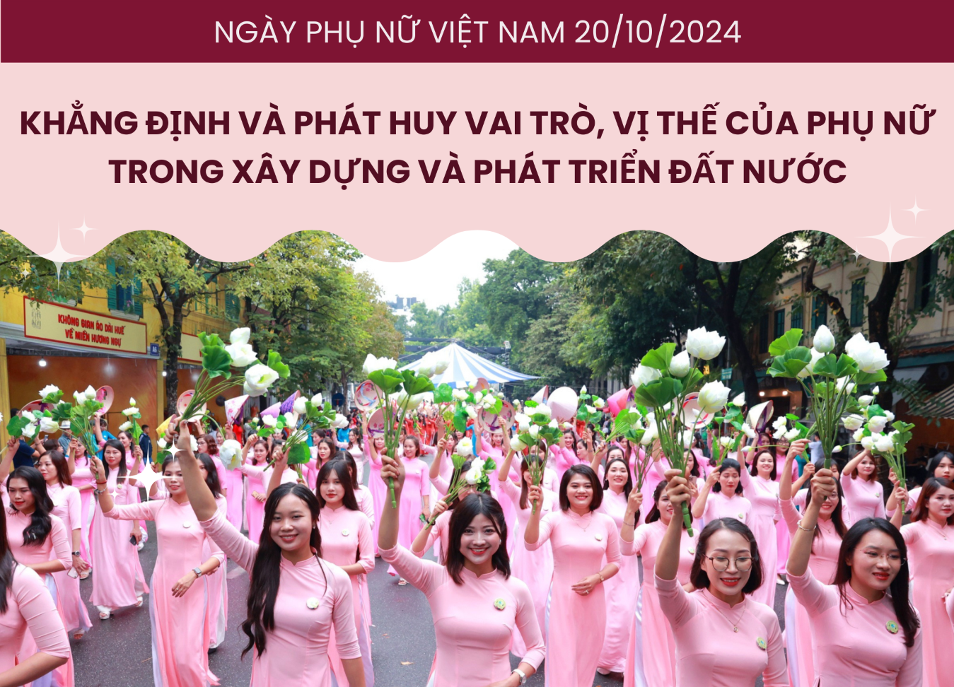 [Infographic] Khẳng định và phát huy vai trò, vị thế phụ nữ trong xây dựng và phát triển đất nước