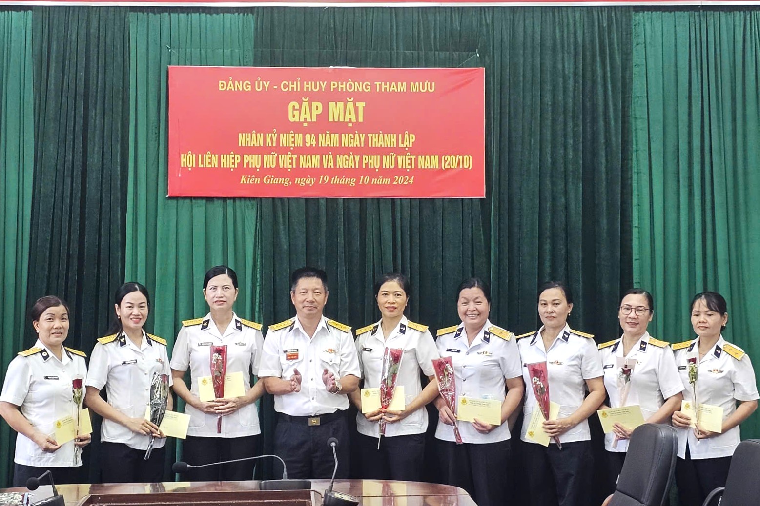 Vùng 5 Hải quân kỷ niệm Ngày Phụ nữ Việt Nam