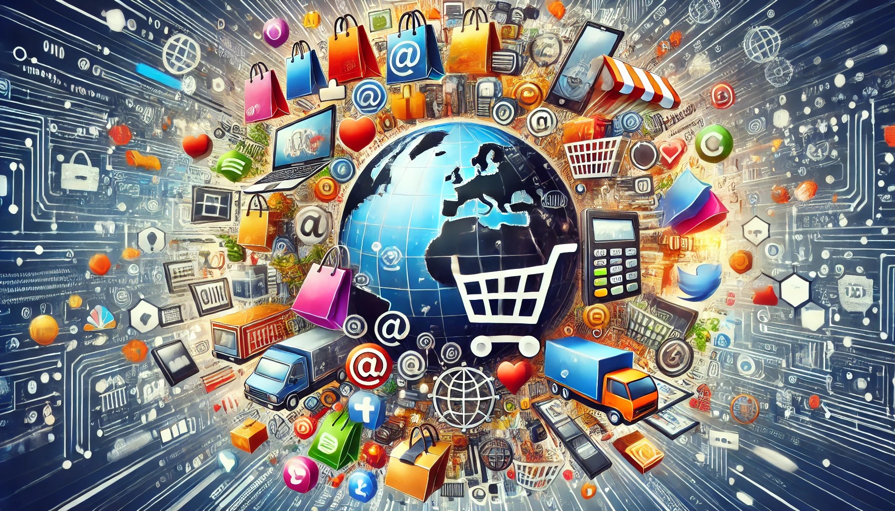 Thách thức từ làn sóng bán lẻ trực tuyến Thích nghi hay tụt hậu