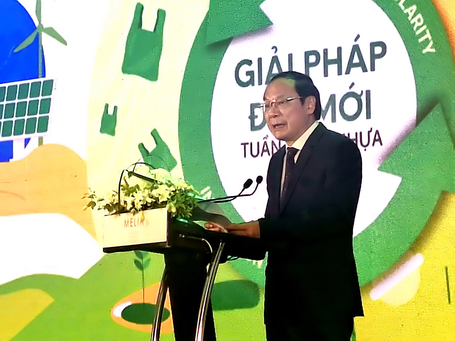 Trao giải cuộc thi “Giải pháp đổi mới tuần hoàn nhựa 2024”