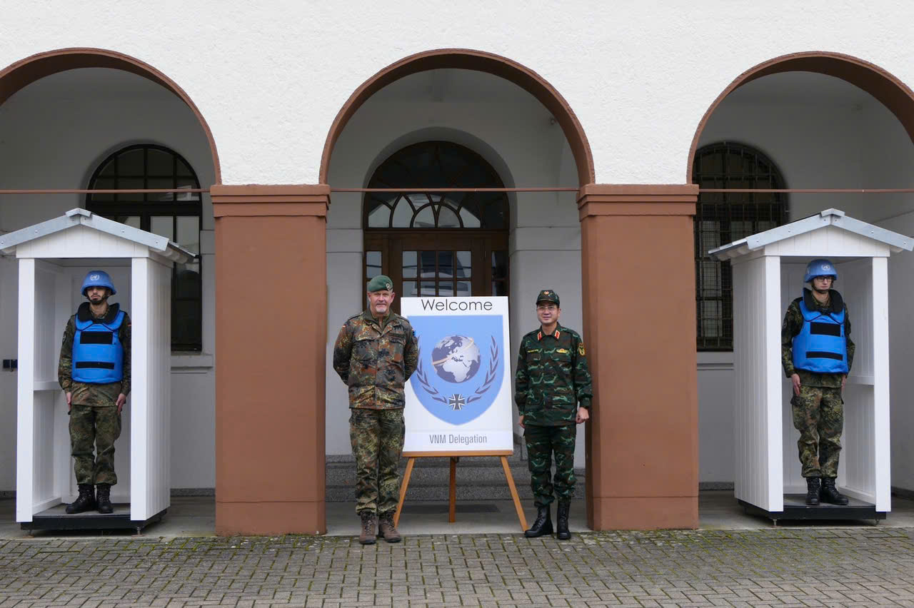 Tăng cường hợp tác giữa Việt Nam và Đức trong hoạt động gìn giữ hoà bình