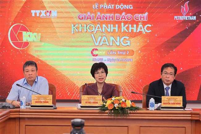 Phát động Giải Ảnh báo chí Khoảnh khắc vàng lần thứ 7