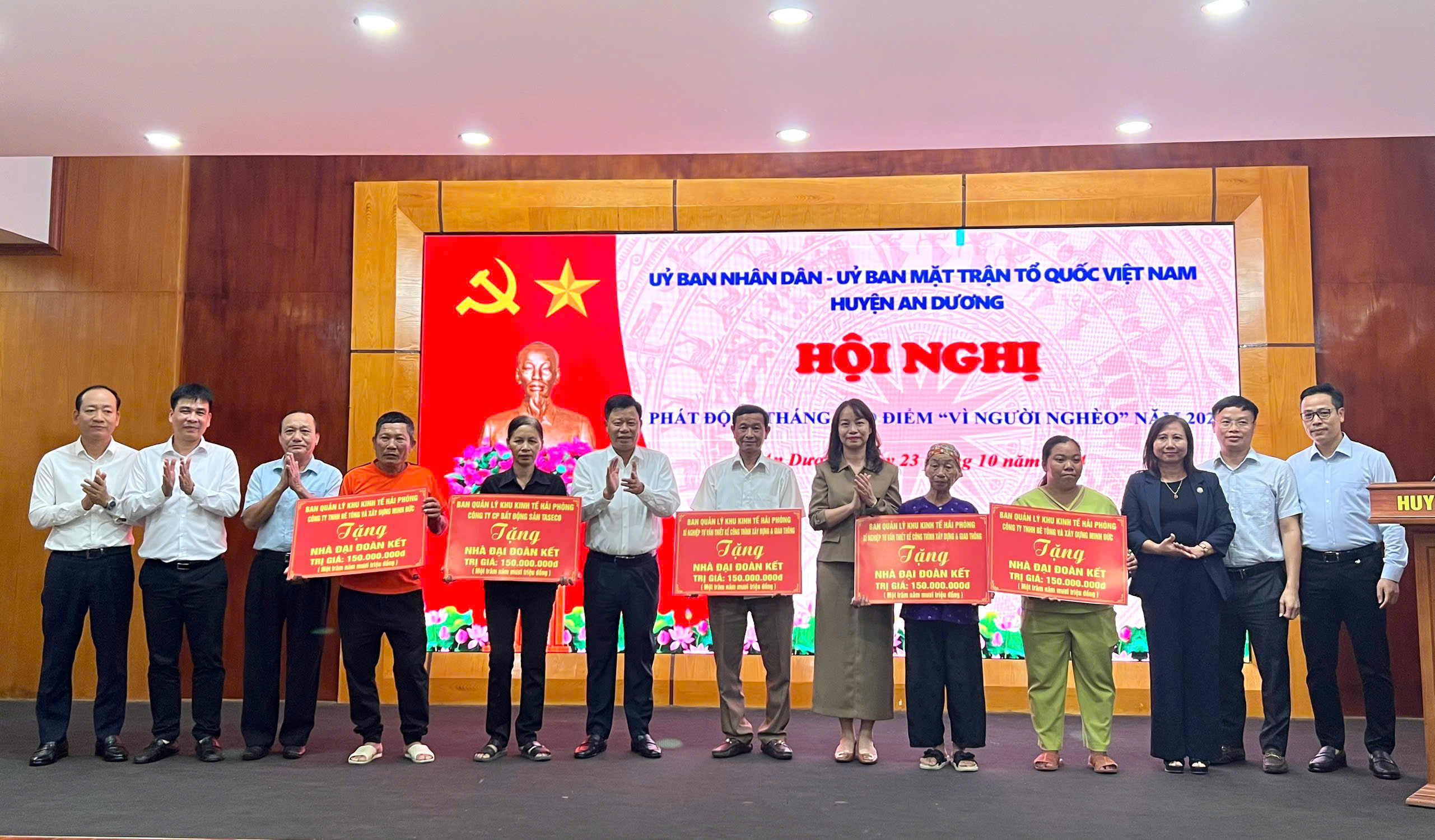 Huyện An Dương Hải Phòng phát động Tháng cao điểm “Vì người nghèo”