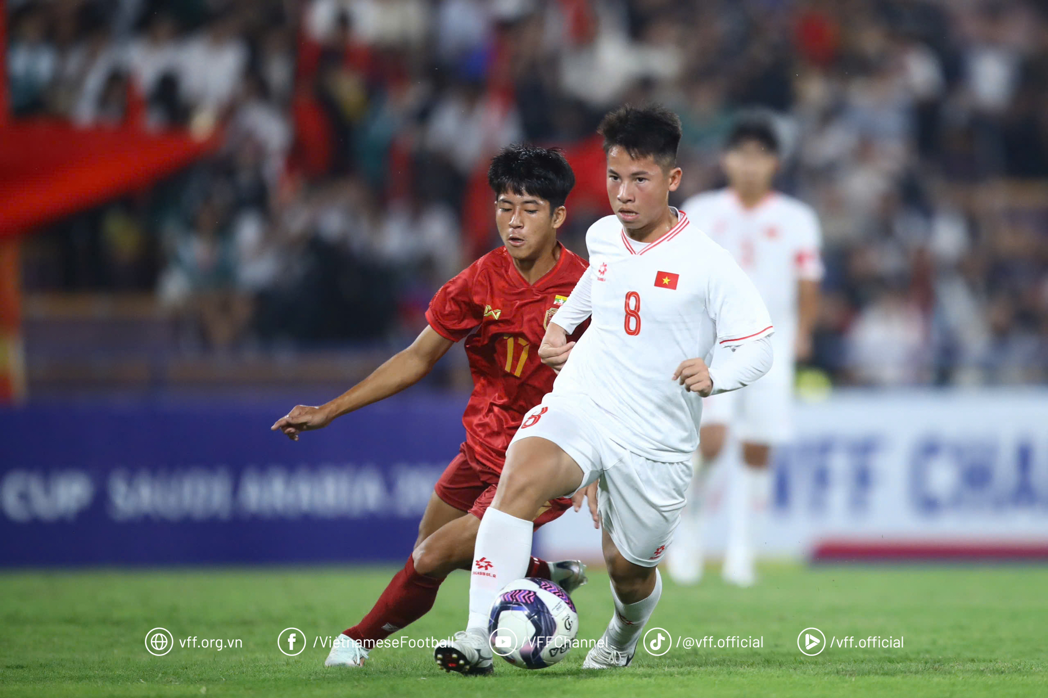 U17 Việt Nam giành 3 điểm trước U17 Myanmar