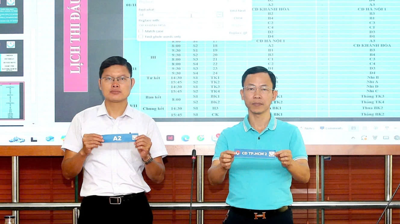 Bốc thăm, chia bảng Vòng chung kết Giải bóng đá công nhân, viên chức Việt Nam 2024