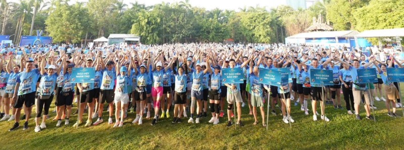 Giải chạy BAOVIET Run - Hành trình xanh hướng tới 60 năm thành lập Bảo Việt