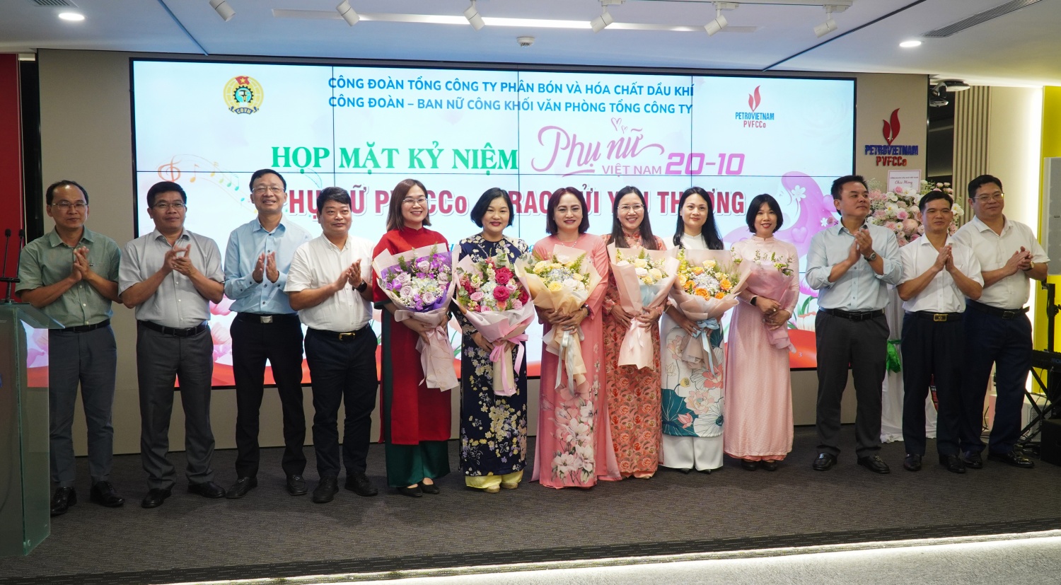Công đoàn PVFCCo tổ chức kỷ niệm ngày Phụ nữ Việt Nam 20 10