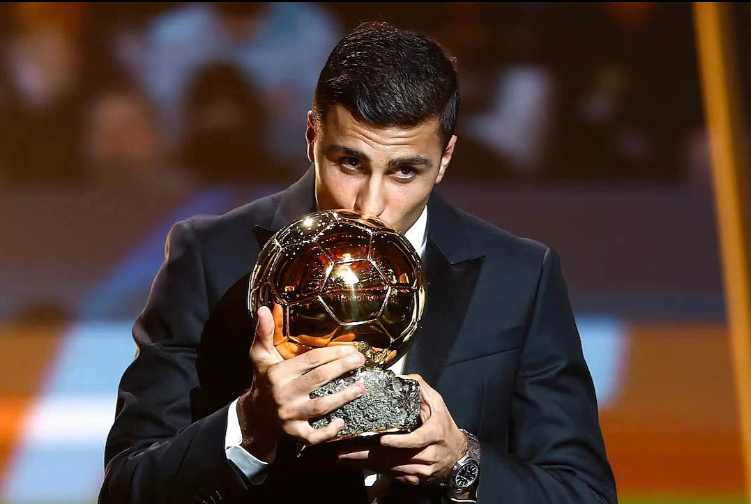 Rodri giành Quả bóng Vàng 2024