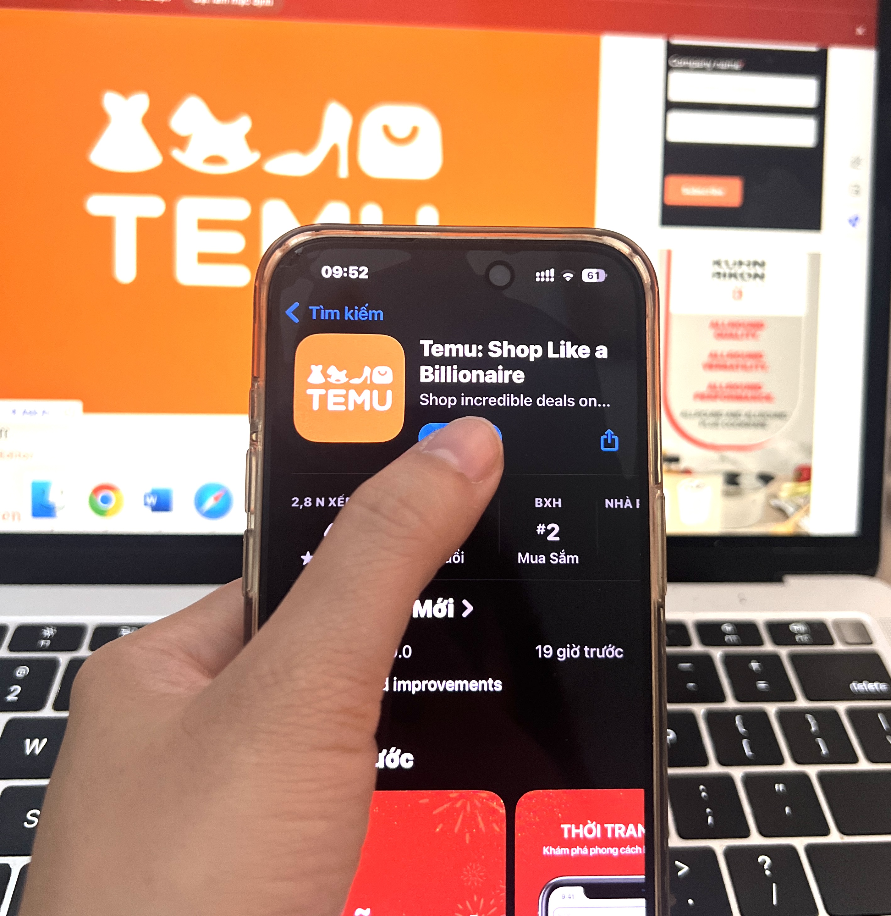 Temu và sự xuất hiện thách thức mới