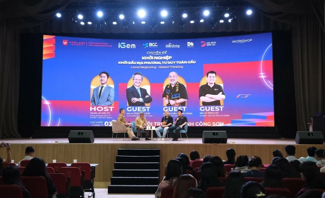 Khởi nghiệp - Khởi đầu địa phương - Tư duy toàn cầu