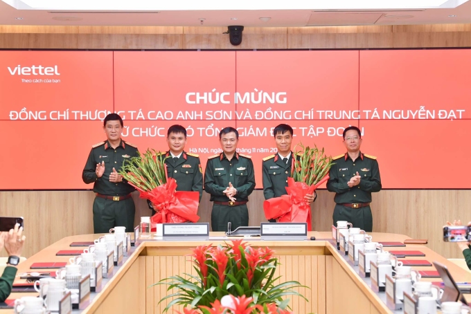 Viettel có thêm 2 Phó Tổng Giám đốc