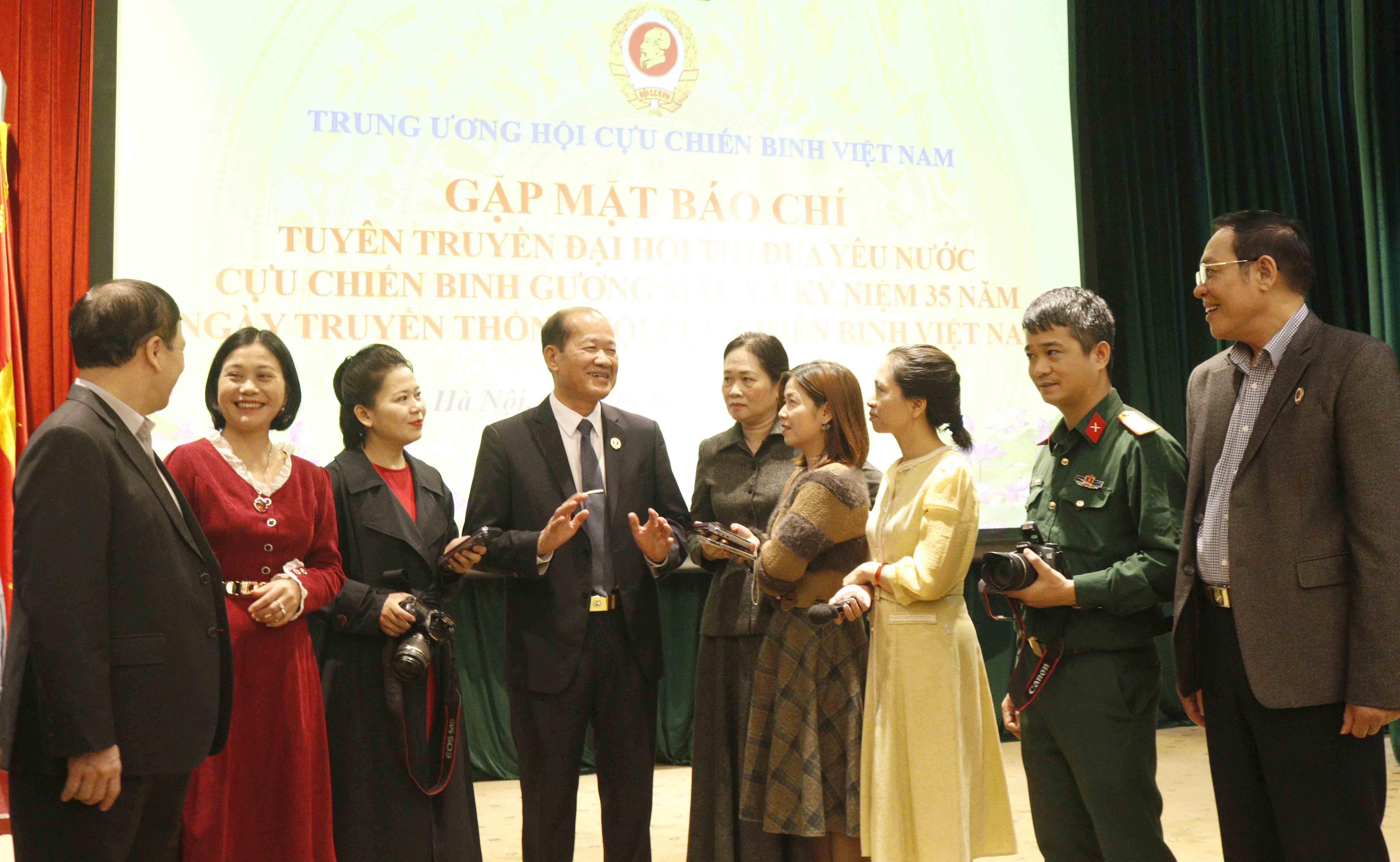 Đại hội thi đua yêu nước Cựu chiến binh gương mẫu lần thứ VII diễn ra ngày 3-4 12