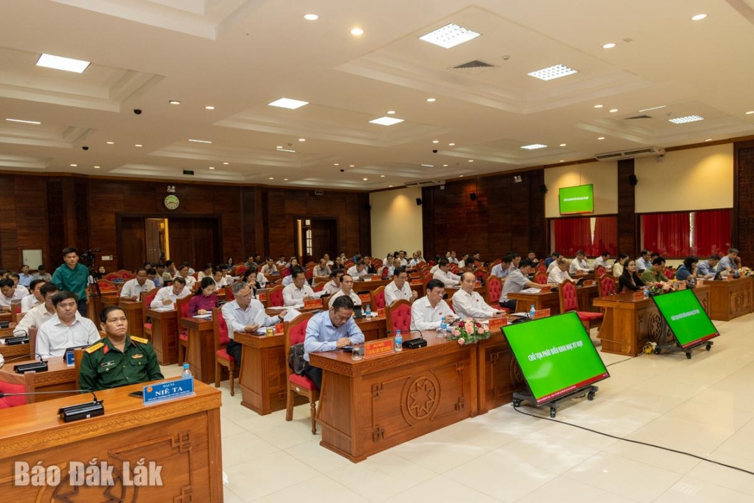 Đắk Lắk Khai mạc Kỳ họp Chuyên đề lần thứ 15, HĐND tỉnh khóa X