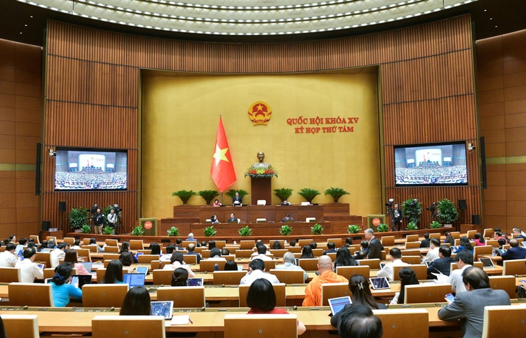 Thông cáo báo chí số 14 Kỳ họp thứ 8 Quốc hội khóa XV