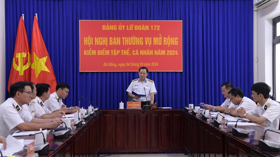 Công tác xây dựng Đảng ở Lữ đoàn 172