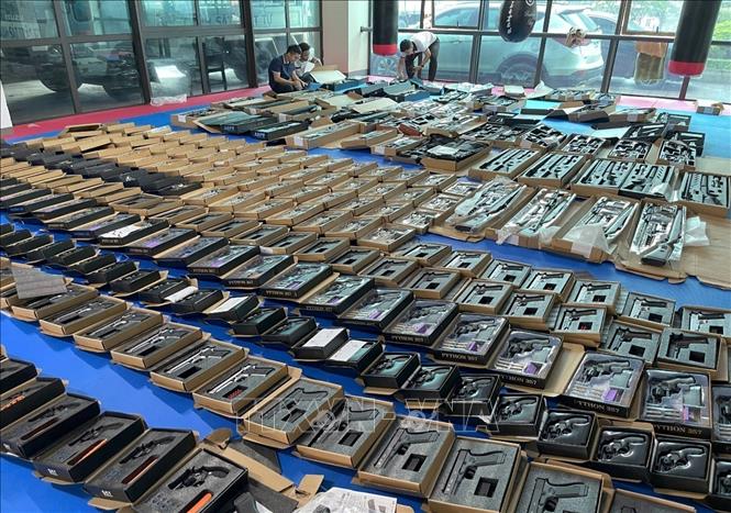Triệt phá đường dây mua bán, tàng trữ trái phép vũ khí quân dụng