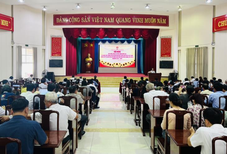Nhiệm kỳ 2024-2029, MTTQ Việt Nam tỉnh Bình Dương triển khai 06 Chương trình hành động