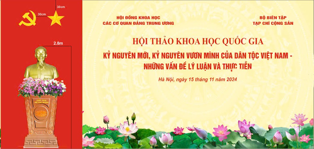 Hội thảo khoa học quốc gia “Kỷ nguyên mới, kỷ nguyên vươn mình của dân tộc Việt Nam - Những vấn đề lý luận và thực tiễn”