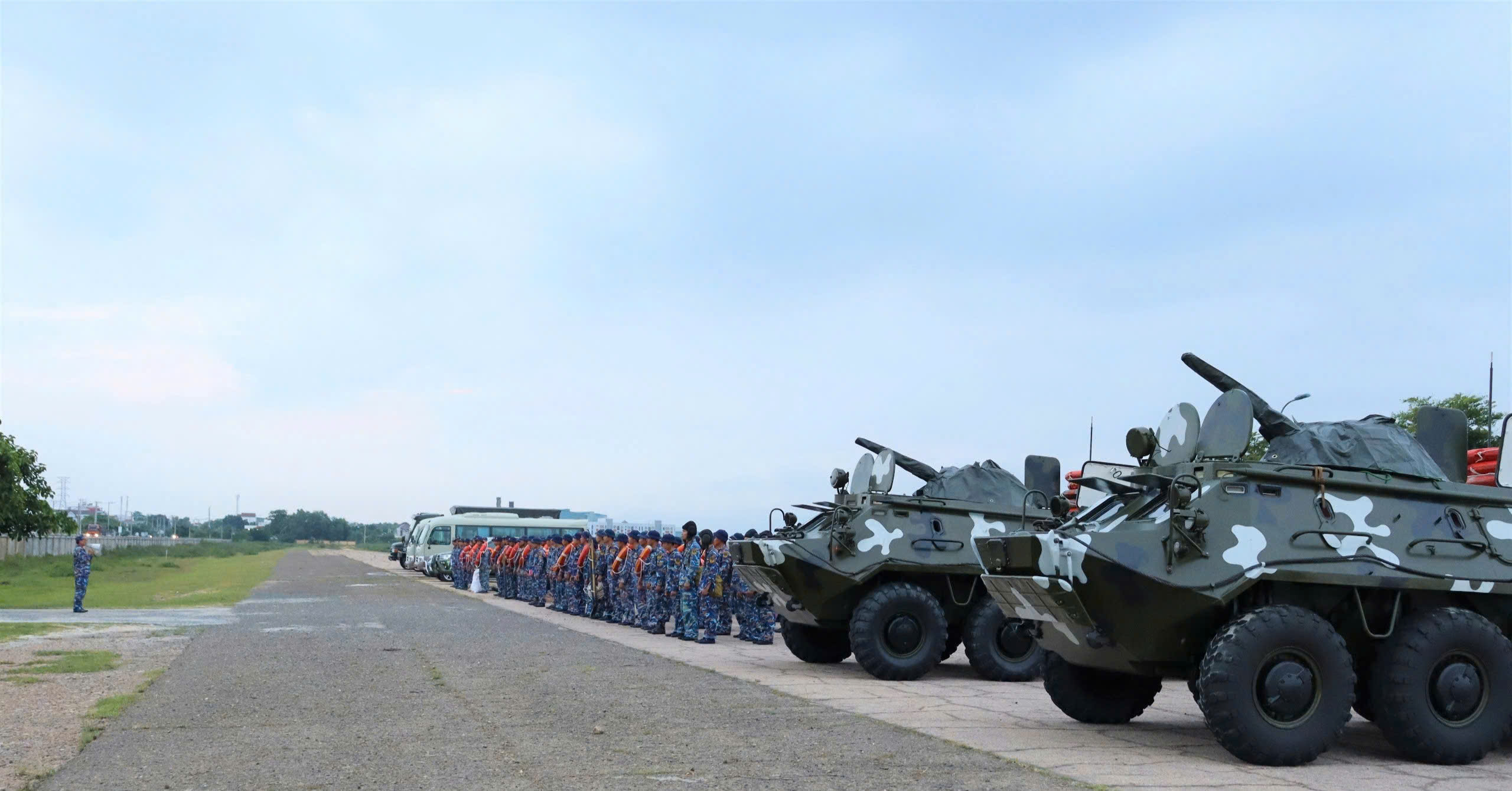 Lữ đoàn 101, Vùng 4 Hải quân Nâng cao năng lực phòng, chống thiên tai, bão lũ