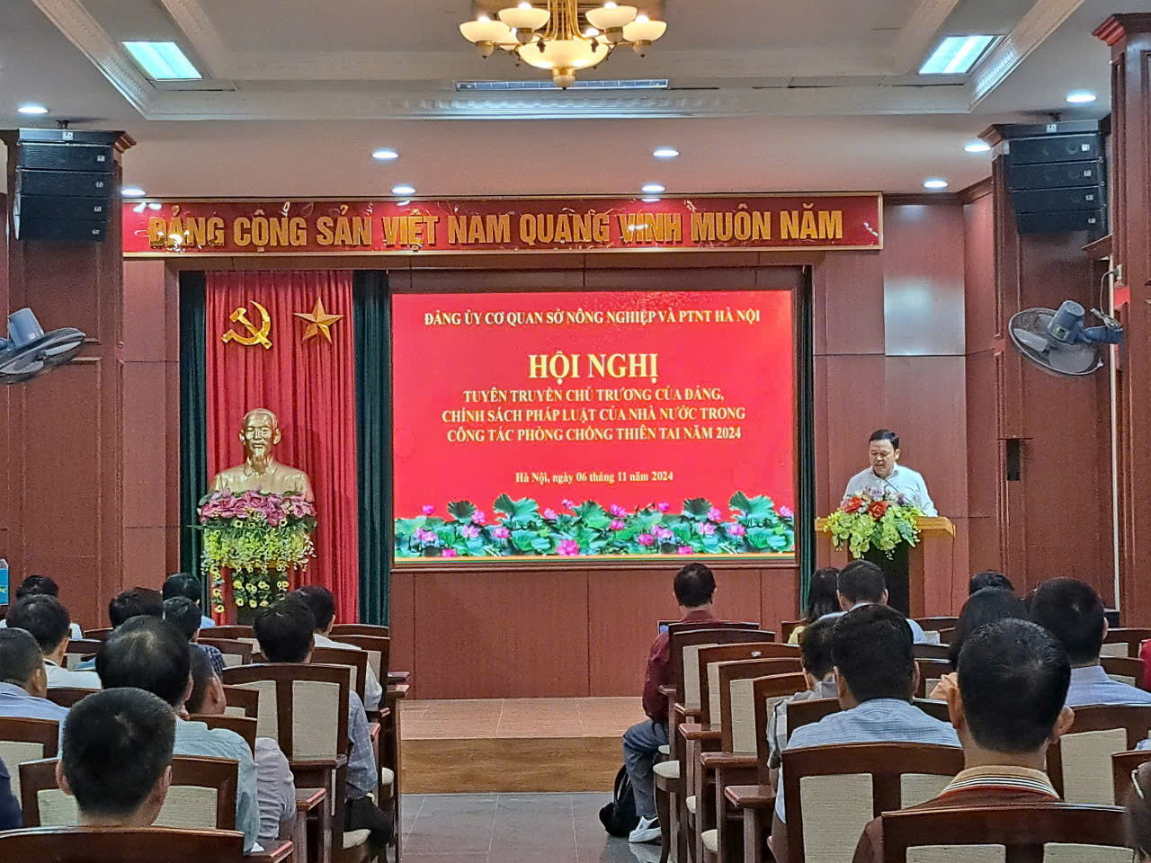 Quán triệt chủ trương, chính sách về công tác phòng, chống thiên tai năm 2024