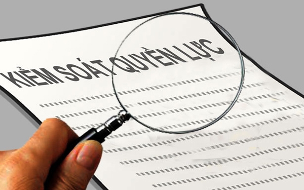 Nguyên tắc kiểm soát quyền lực, phòng, chống hành vi tham nhũng, tiêu cực