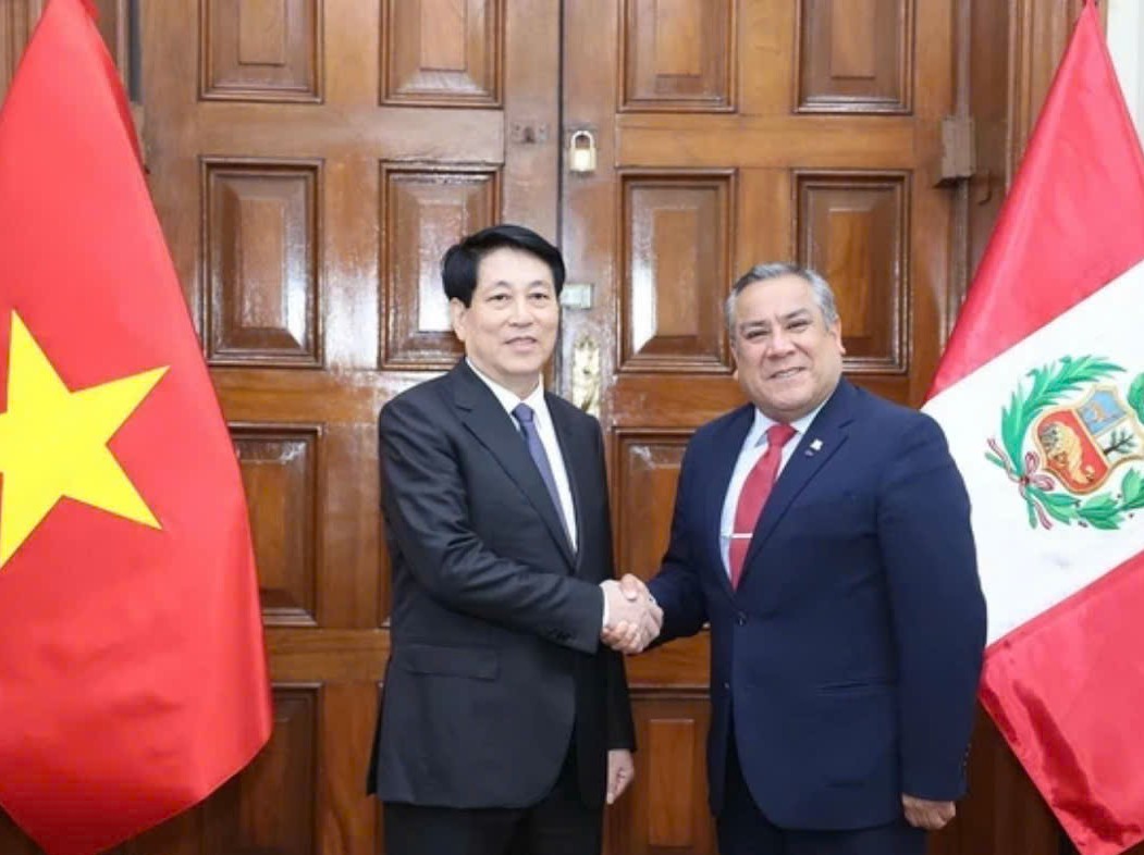 Peru coi trọng phát triển quan hệ hữu nghị và hợp tác mọi mặt với Việt Nam