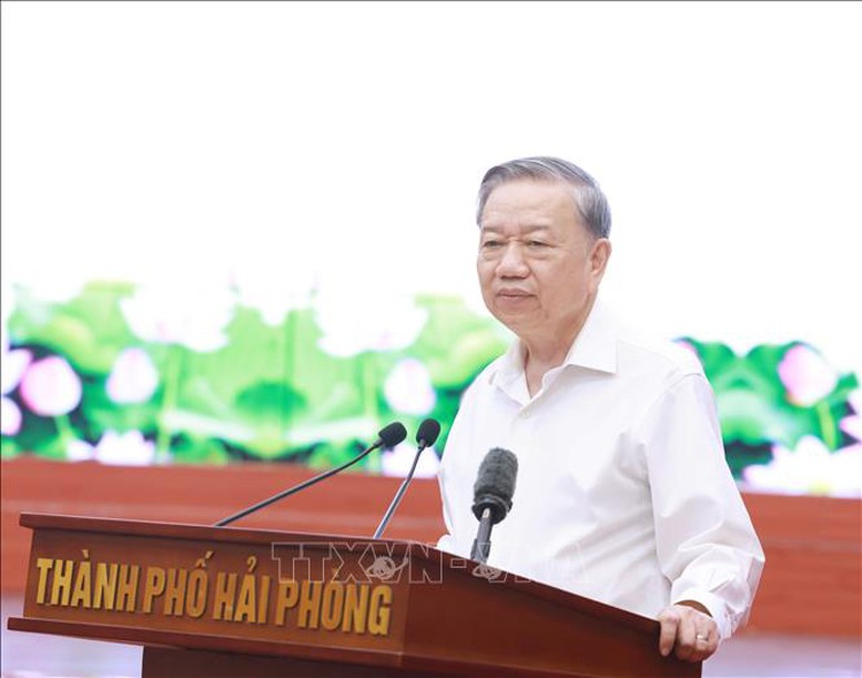 Tổng Bí thư Tô Lâm Hải Phòng cần có chiến lược tốt trong lựa chọn thu hút FDI