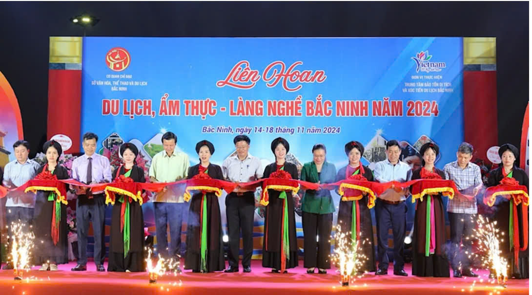 Khai mạc Liên hoan Du lịch, Ẩm thực – Làng nghề Bắc Ninh năm 2024