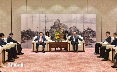 Đoàn đại biểu Đảng Cộng sản Việt Nam thăm và làm việc tại tỉnh Phúc Kiến, Trung Quốc