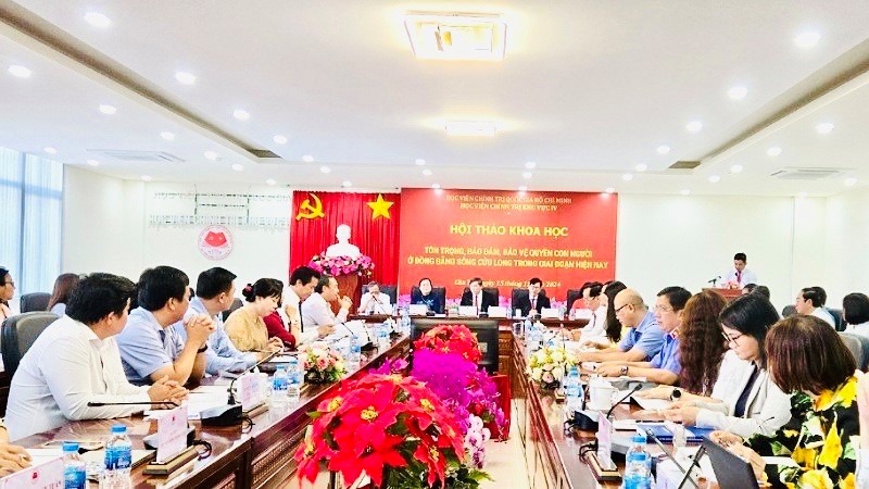 Tôn trọng, bảo đảm, bảo vệ quyền con người ở Đồng bằng sông Cửu Long