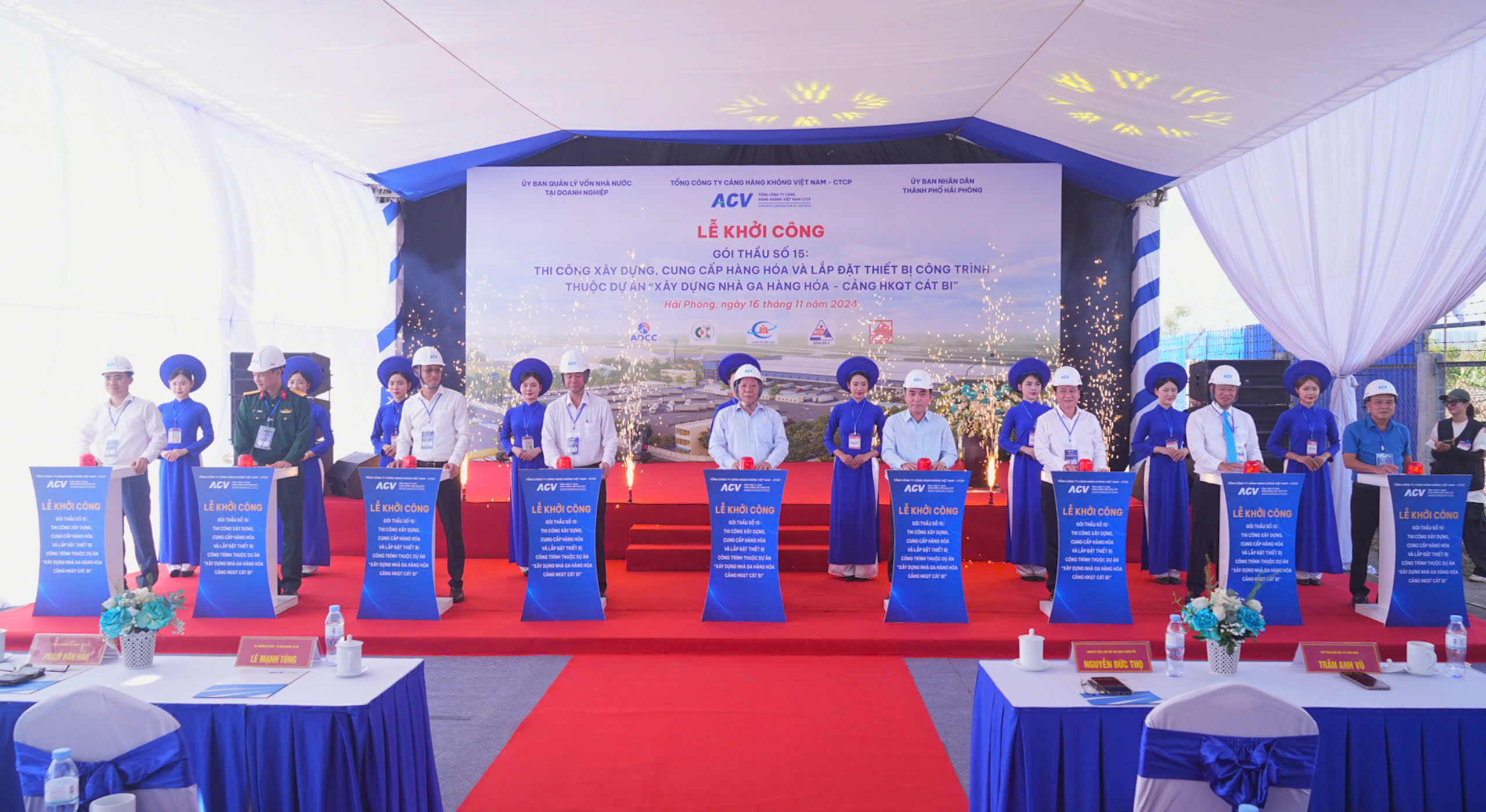 Hải Phòng Khởi công xây dựng nhà ga hàng hóa - Cảng hàng không quốc tế Cát Bi