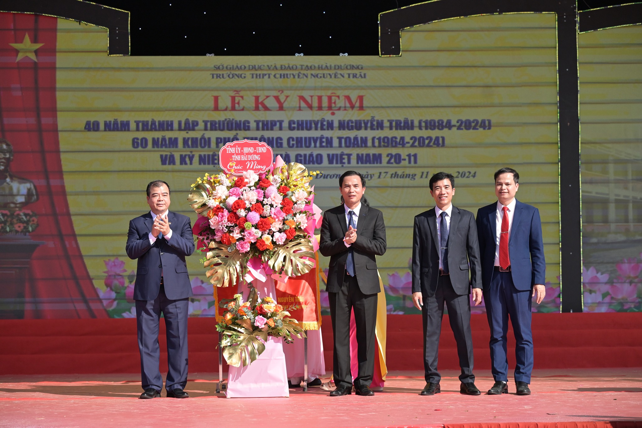 Tự hào ngôi trường mang tên Anh hùng dân tộc, Danh nhân văn hóa thế giới Nguyễn Trãi