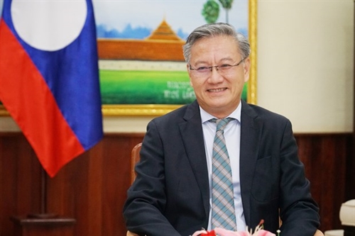 Điện mừng Bộ trưởng Bộ Ngoại giao Lào