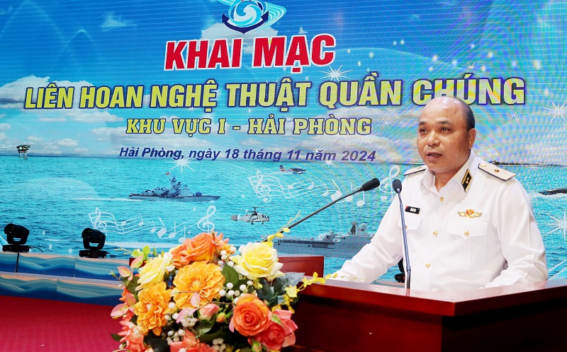 Quân chủng Hải quân khai mạc Liên hoan nghệ thuật quần chúng