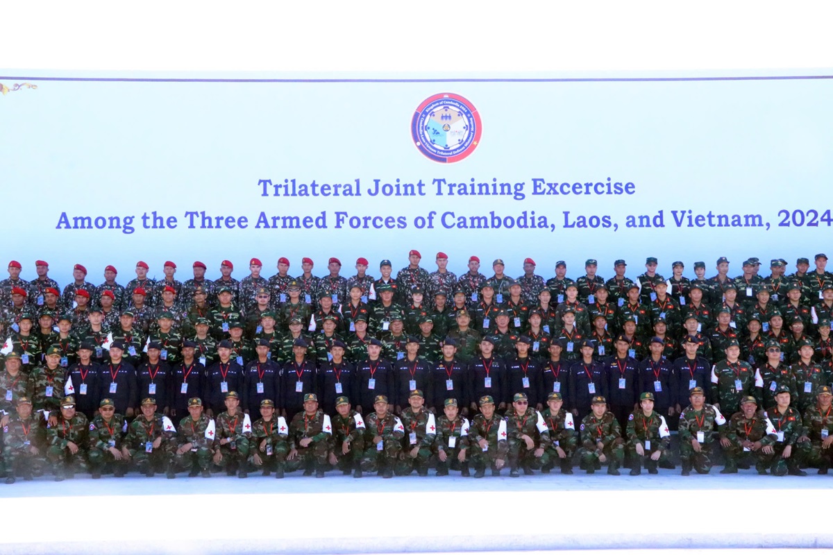 Diễn tập cứu hộ cứu nạn chung quân đội ba nước Việt Nam - Lào - Campuchia