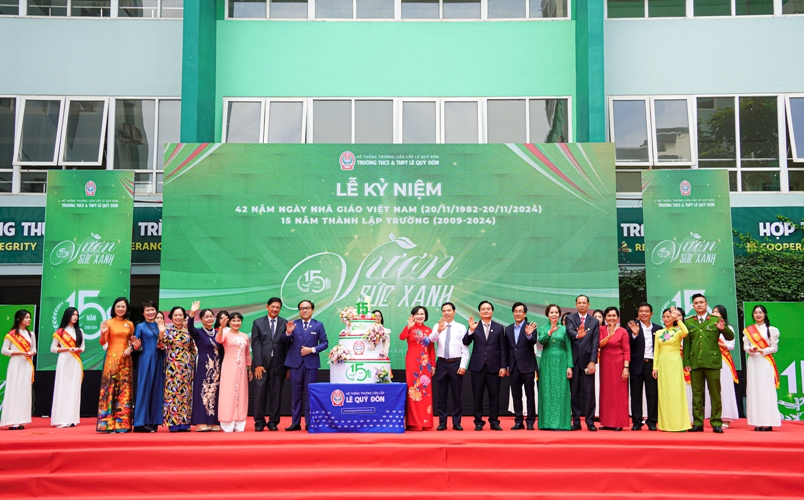 Xây dựng trường THCS  THPT Lê Quý Đôn trở thành điểm sáng của ngành Giáo dục Thủ đô