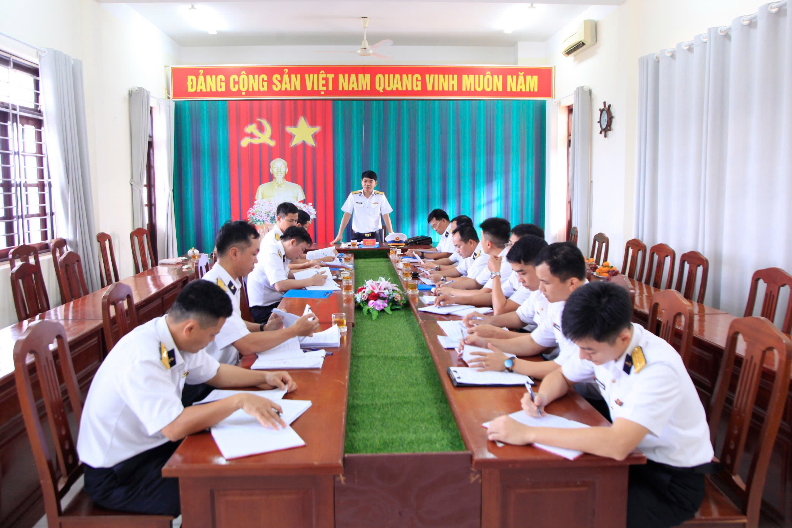 Đảng bộ Lữ đoàn 162 tích cực chuẩn bị cho đại hội các cấp