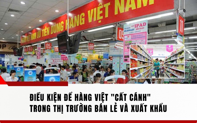 Để hàng Việt cất cánh